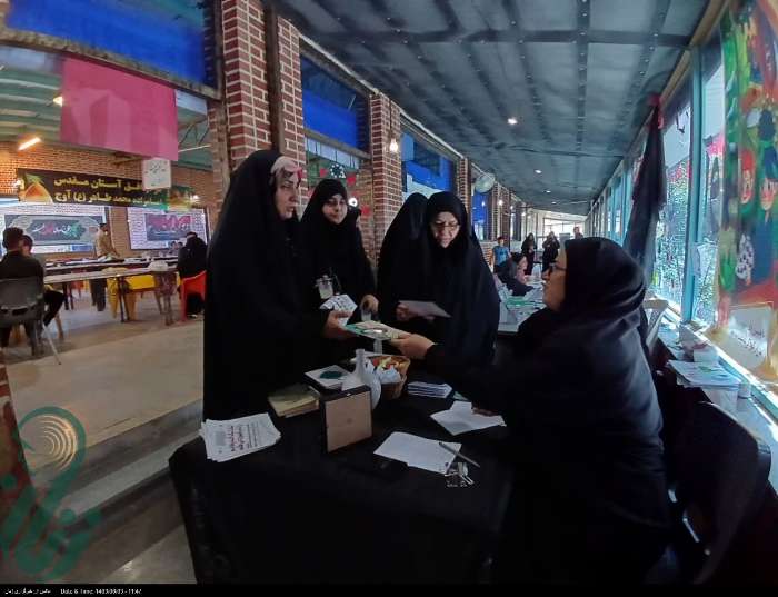 خدمت‌رسانی بانوان آوجی به زائرین کربلا در موکب سیدالشهدا(ع)