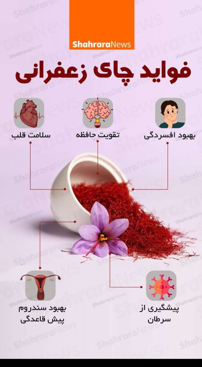 خواص ضدسرطان این نوشیدنی با طعم زعفران