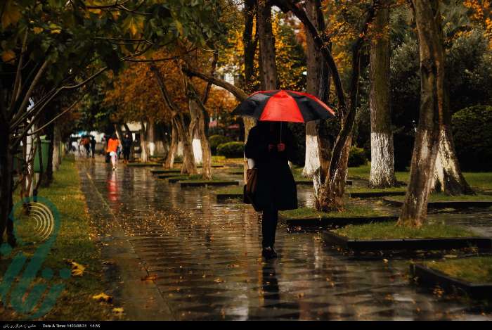 بارش باران در برخی استان‌ها همزمان با شروع پاییز