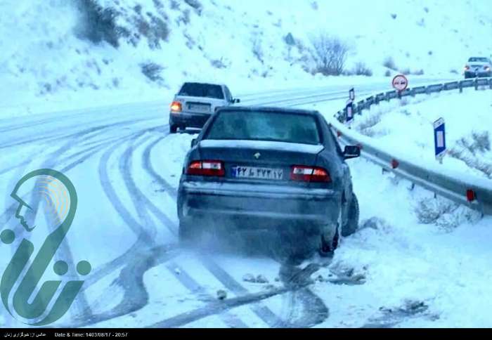 زمستان سخت به این شهر ایران رسید!