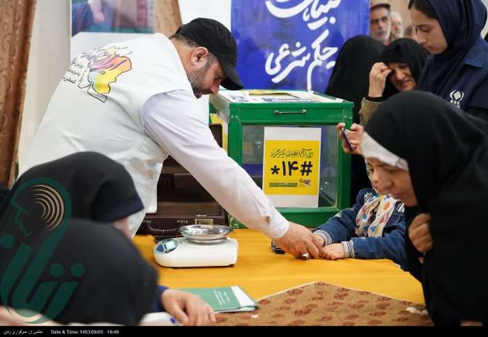 کمک بیش از 800 میلیونی بانوان زنجانی به جبهه مقاومت