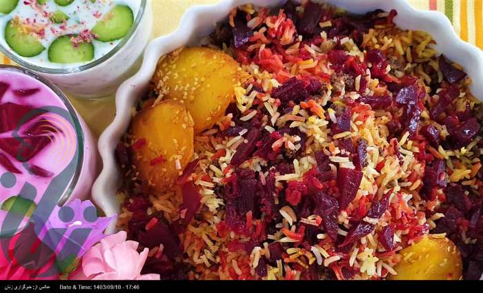 طرز تهیه پلو لبویی؛ پلوی مخلوط خوشمزه و پاییزی