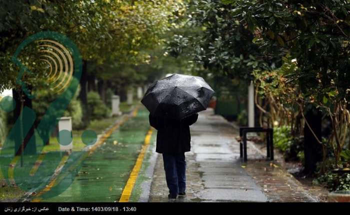 بارش باران در برخی استان‌ها