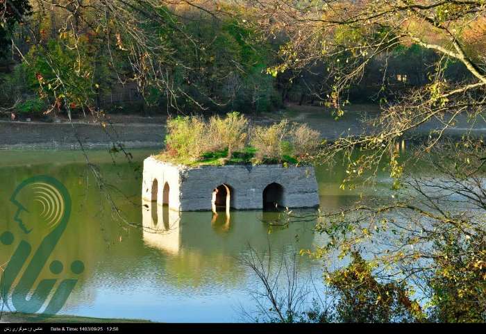 منطقه گردشگری عباس آباد بهشهر مازندران در فصل پاییز