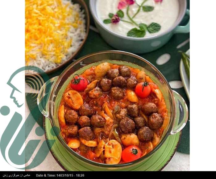 خورش کوفته قلقلی با آلو؛ یک غذای خوشمزه و جدید