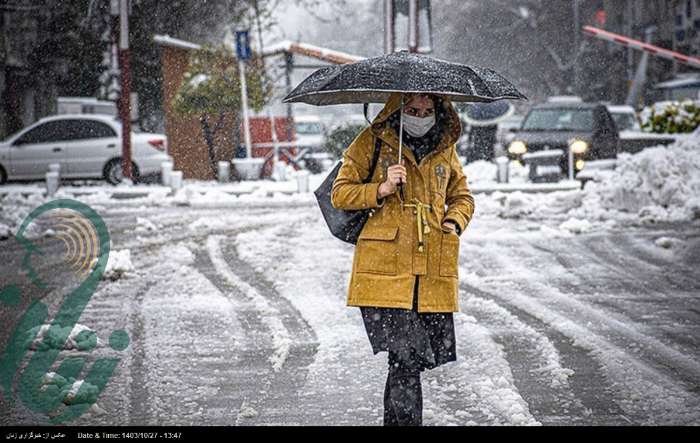 نفوذ سامانه بارشی به کشور/ بارش برف و باران در راه است