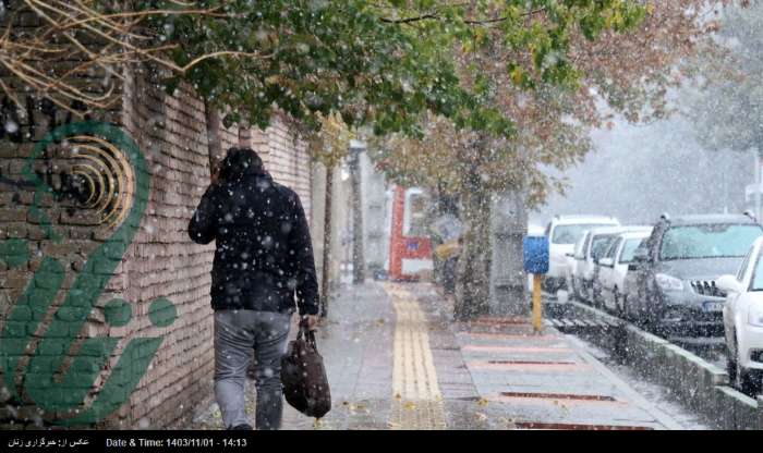 کاهش دما تا ۷ درجه در شرق کشور/ بارش برف و باران در برخی استان‌ها