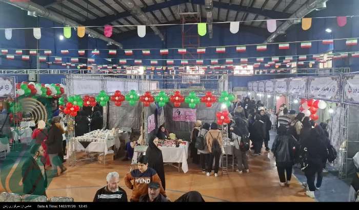 آئین افتتاح جشنواره مشاغل خانگی بانوان در بهارستان