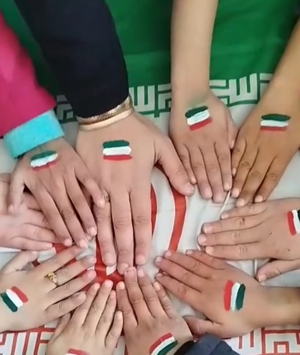 عهد و پیمان کودکان روستای مرزی رباط با انقلاب