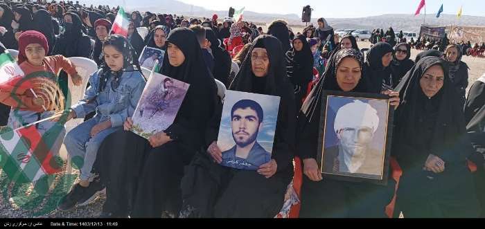 یادواره عملیات والفجر ۵ در مهران برگزار شد