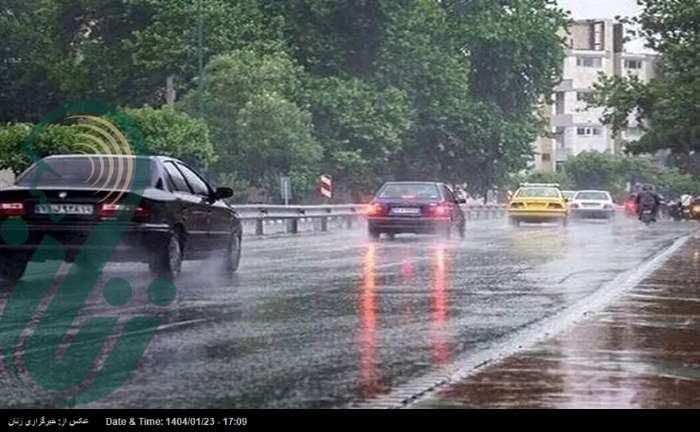 بارش باران در اغلب استان‌ها تا اواسط هفته