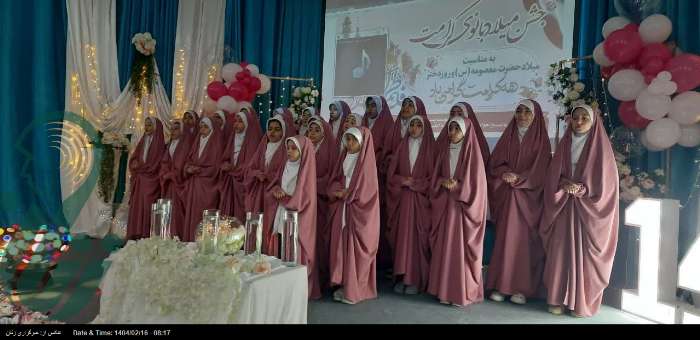 دختران ما ستون‌های استوار انقلاب اسلامی‌اند