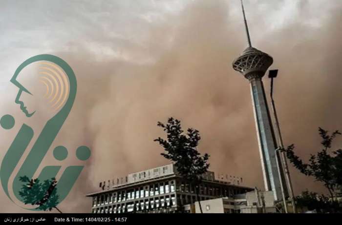 تداوم وزش باد، رگبار و گردوخاک در تهران