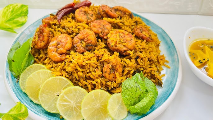 طرز تهیه میگو پلو بوشهری