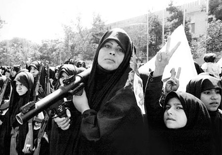 شهری مقاوم با بیشترین شهدای زن