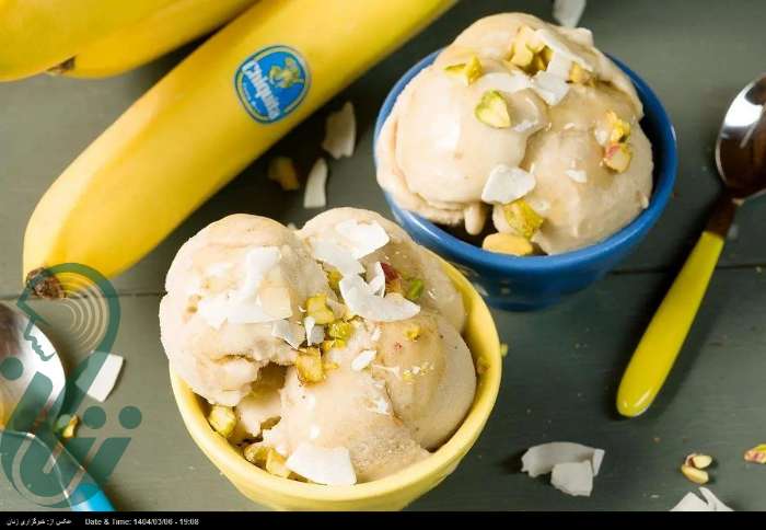 طرز تهیه ۵ مدل بستنی با موز بدون شکر و ثعلب