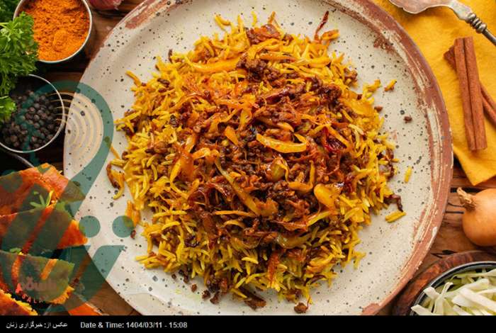 طرز تهیه کلم‌پلوی مجلسی با ترفندهای خاص