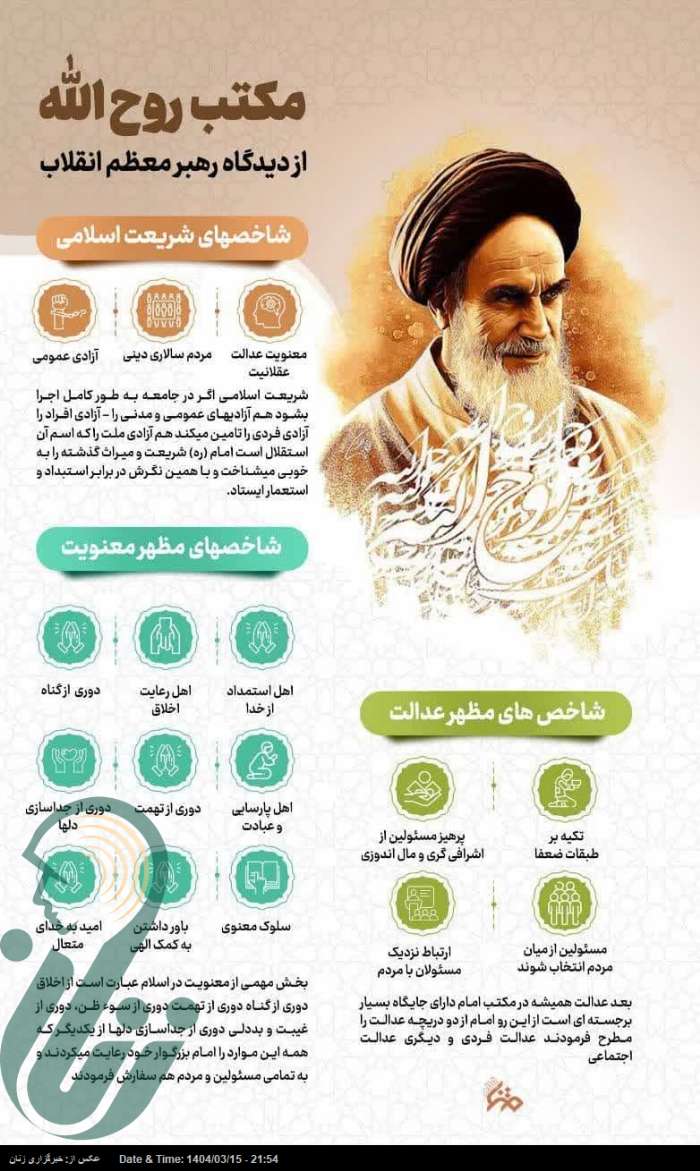 اینفوگرافی | مکتب روح الله