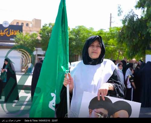 حضور ورامین ها در پاسداشت شصت و دومین سالگرد قیام  ۱۵ خرداد + فیلم