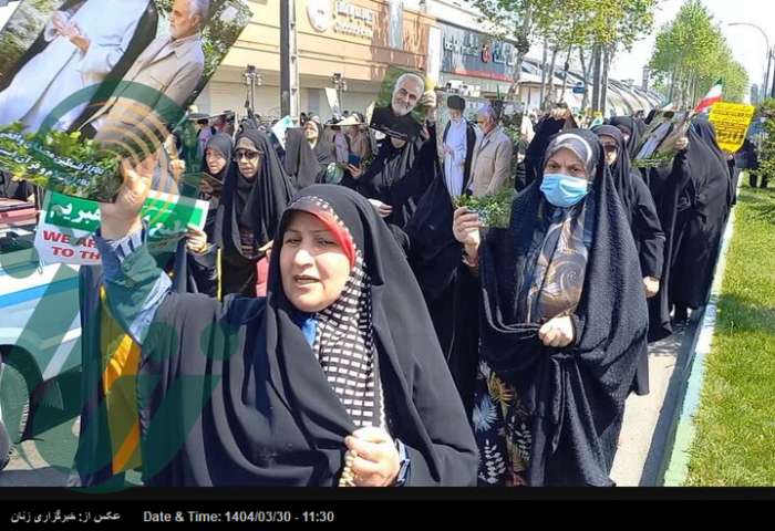 زنان مقاوم و صبور ایرانی می توانند با حفظ هویت ایرانی اسلامی خود تمام نقشه های دشمن را خنثی کند
