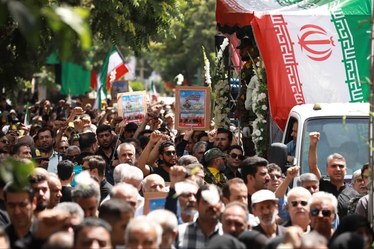 پیکر شهید مدافع وطن 