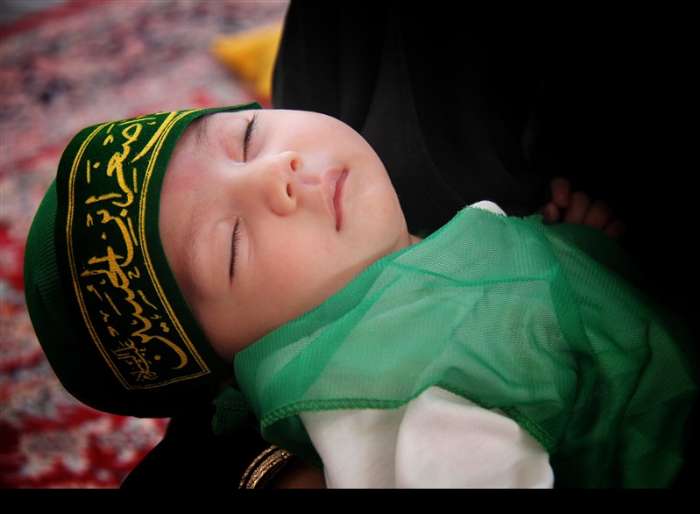 مراسم شیرخوارگان حسینی در ۸۵ نقطه آذربایجان غربی برگزار شد