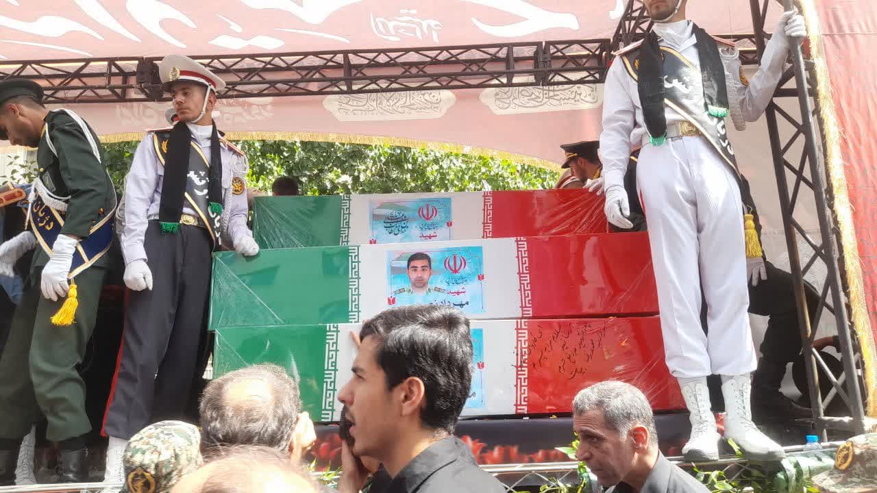 تهران؛ بدرقه بی نظیر شهدای تجاوز رژیم صهیونیستی تا بهشت