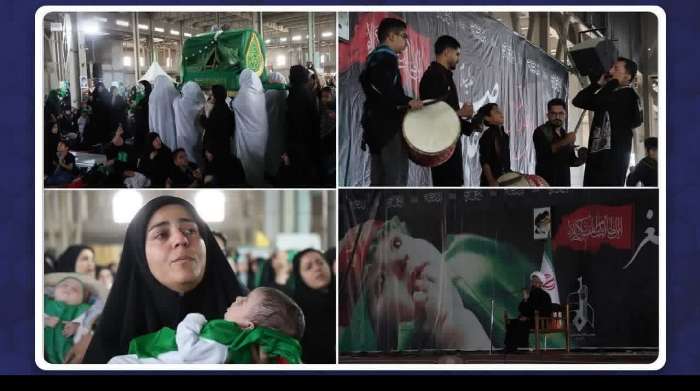 اجتماع بزرگ مادران و شیرخوارگان حسینی در سمنان برگزار شد