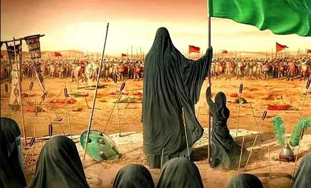 صدای زینب(س) چشم تاریخ را گشود