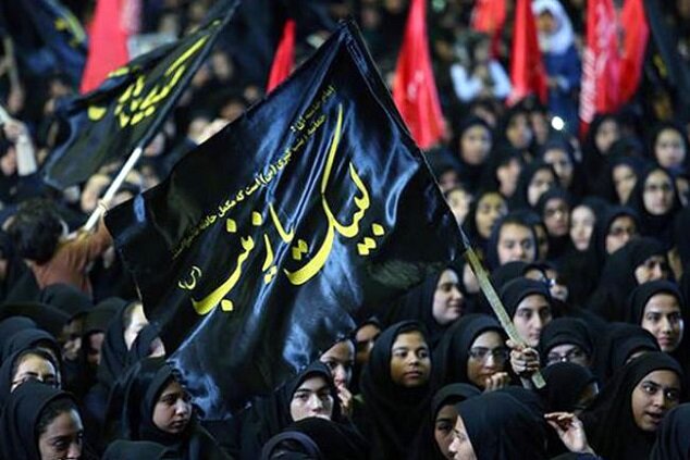 اجتماع پرشور رهروان زینبی در البرز؛ بانوانی با دل‌های کربلایی
