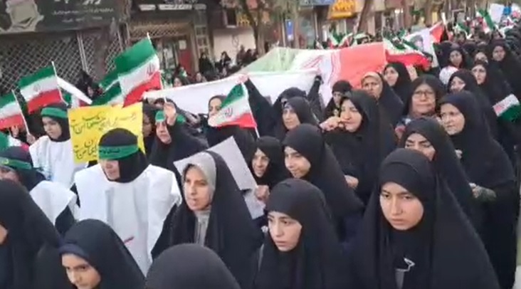کلیپ |  اجتماع عظیم زینبیون شهرستان گرمه