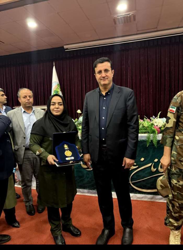 «فاطمه امینیان» جنگلبان نمونه کشوری انتخاب شد
