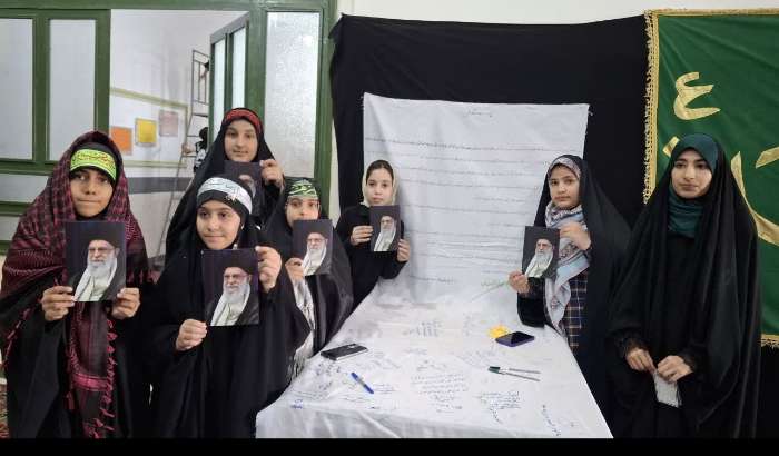برپایی غرفه مادر و کودک در موکب محبان علی بن ابی طالب شهرستان صحنه