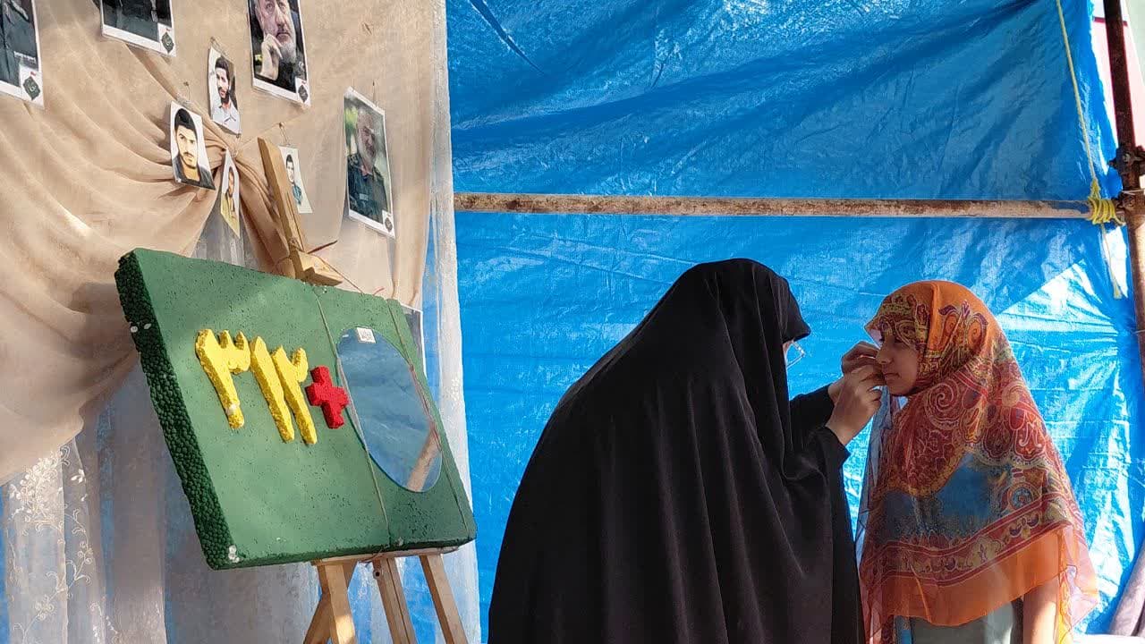 موکبی که دختران را باحجاب راهی کربلا کرد