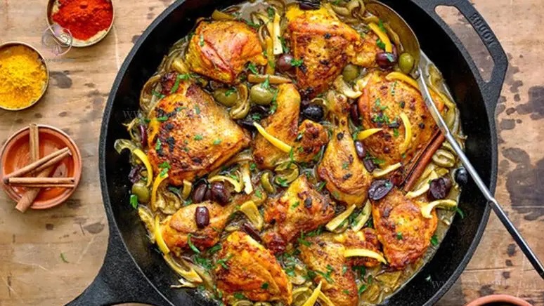 طرز تهیه مرغ مراکشی؛ مرغ با طعم ویژه