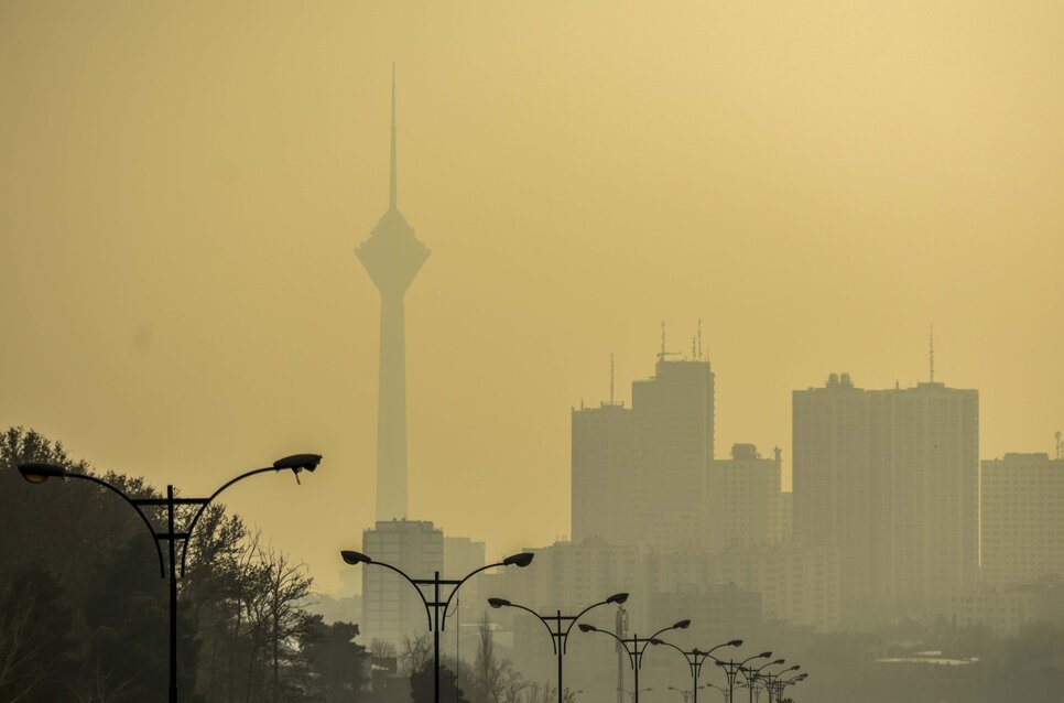 هشدار نارنجی آلودگی هوا در تهران/ تشدید آلودگی تا روز شنبه