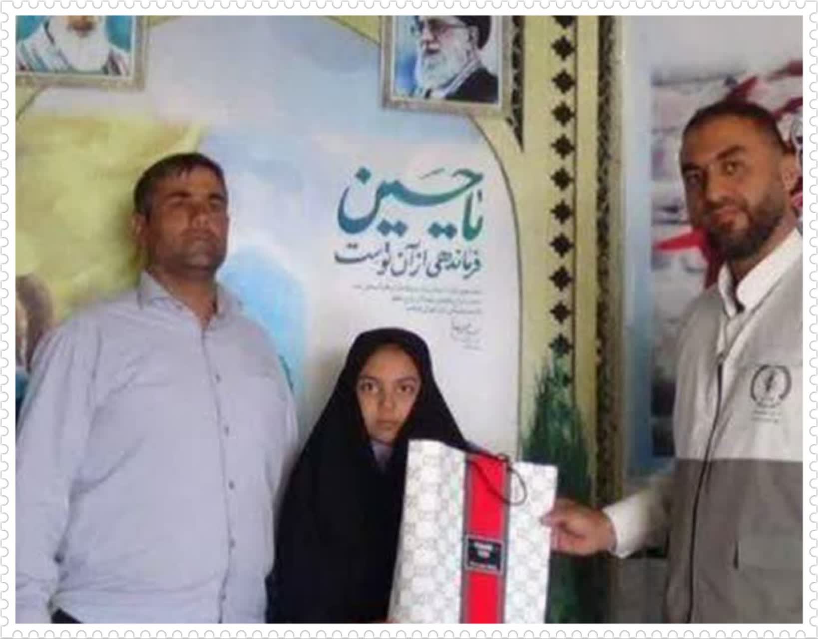 حماسه‌ دستبند طلای دختر ۱۱ ساله خراسانی که سفیر عشق و مقاومت برای کودکان غزه شد