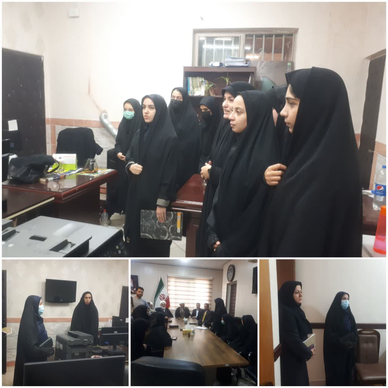 هم اندیشی با دختران فعال عرصه جهاد تبیین در آرادان