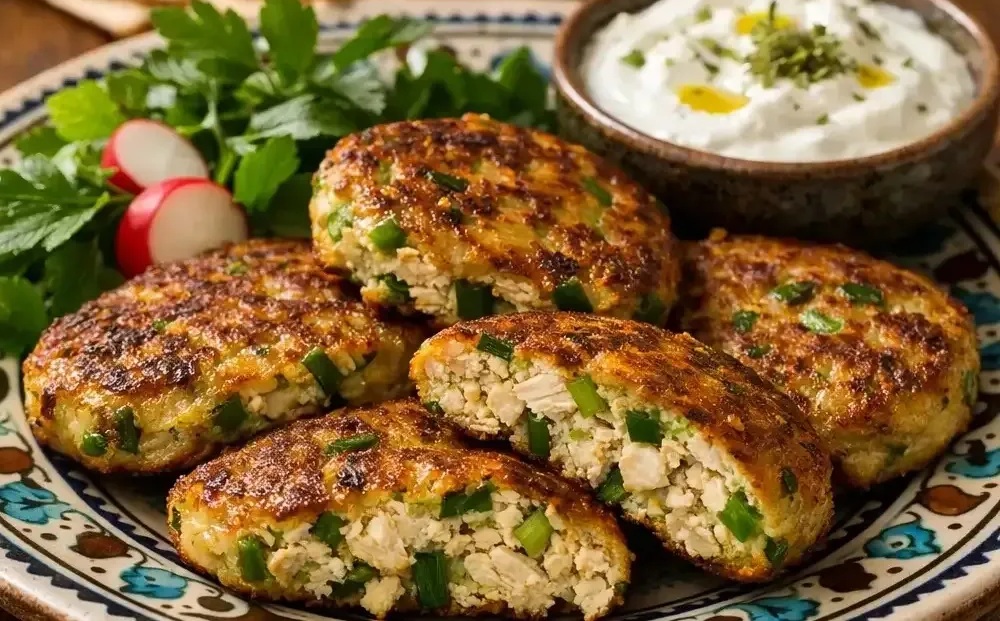 طرز تهیه کوکوی مرغ و پیازچه؛